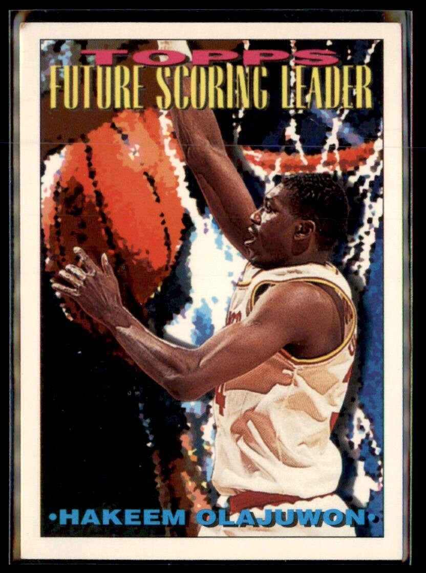 Hakeem Olajuwon 1994 Topps Future Scoring Leader Basketball - Etsy Finland