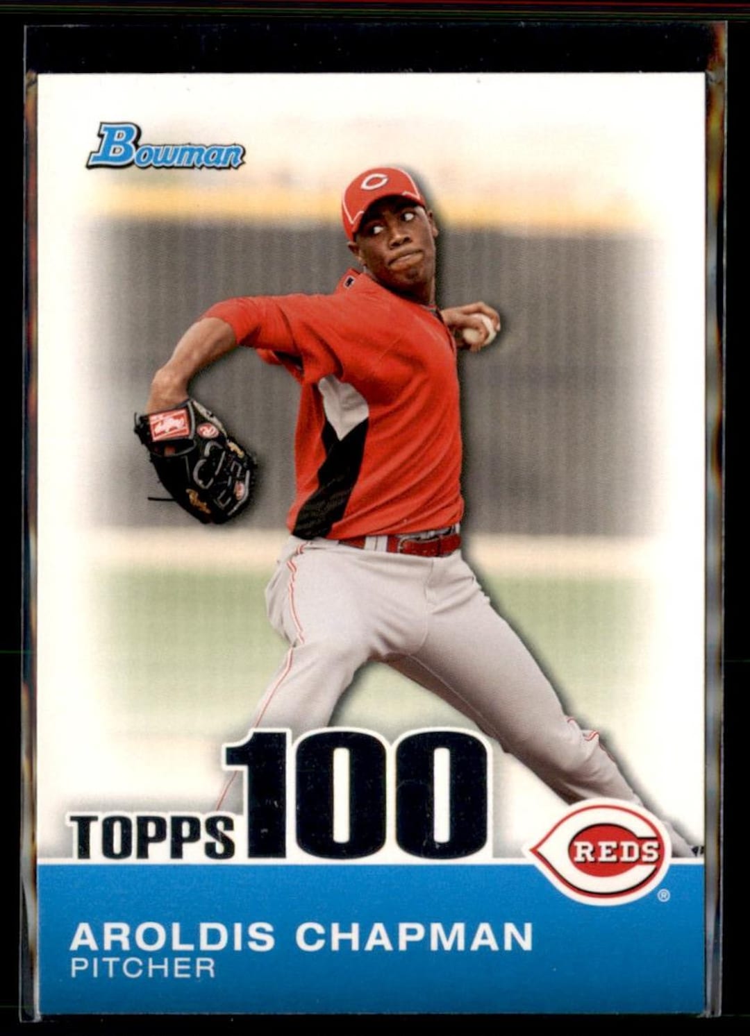 Aroldis Chapman 2010 Topps 100 Baseball Card TP2 - Etsy