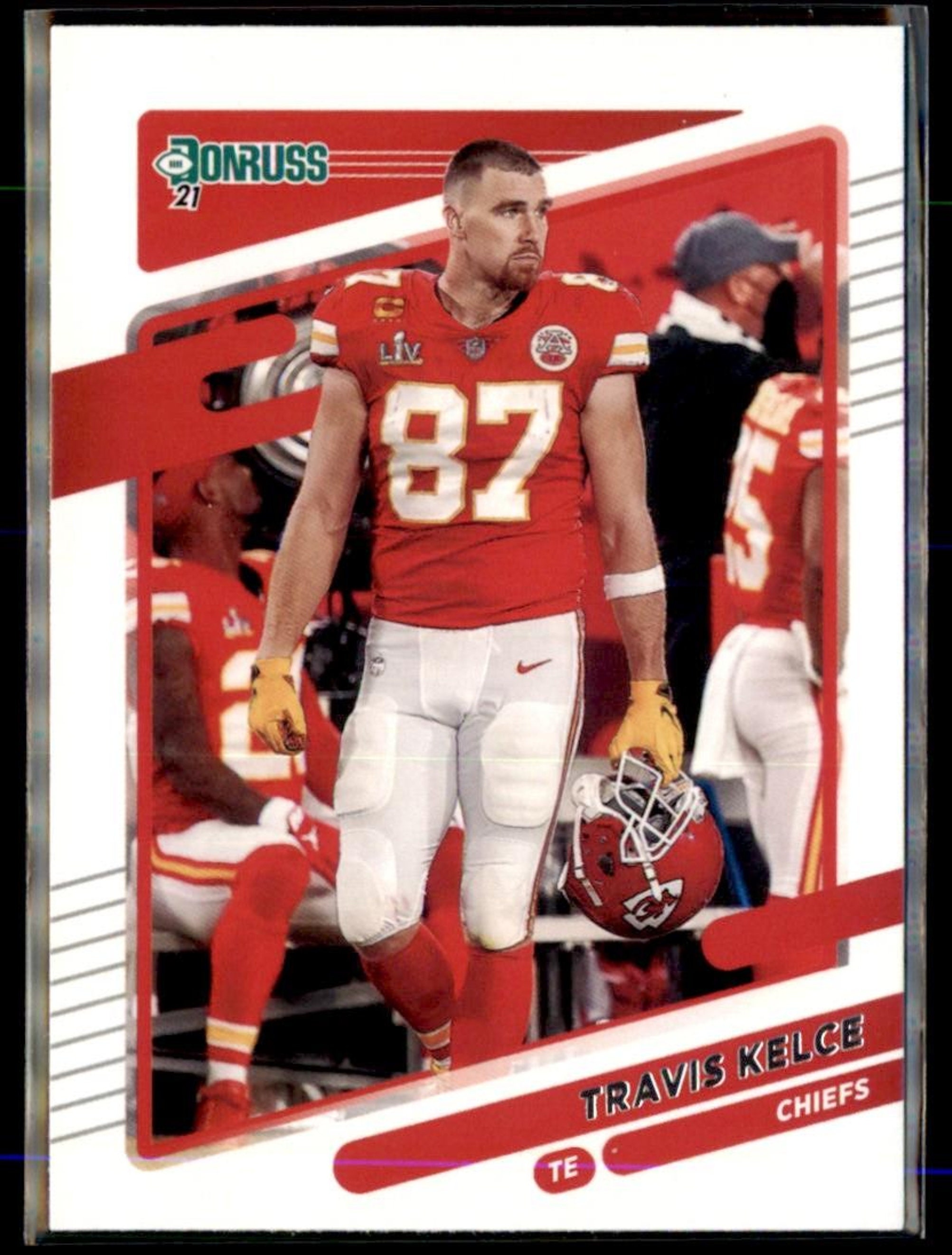 Travis Kelce 2021 Panini Donruss Football Card 118 - Etsy