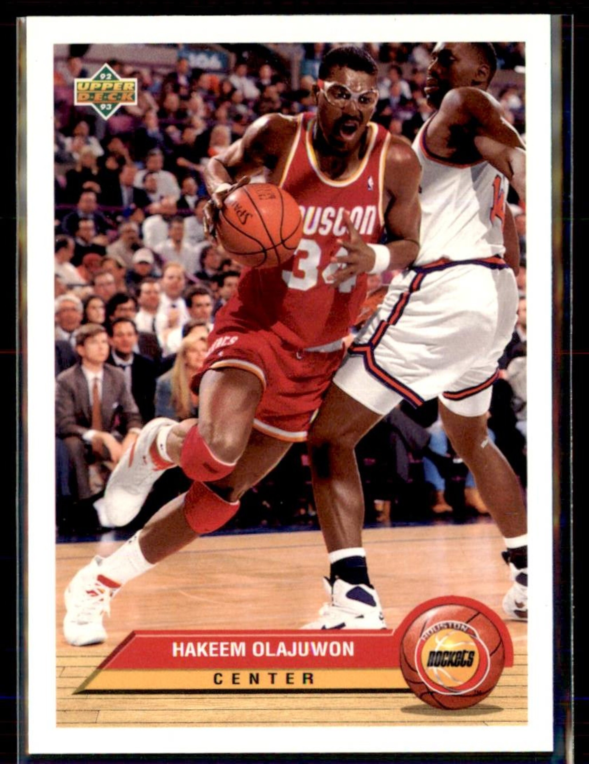 Hakeem Olajuwon 1993 Upper Deck Basketball Card P15 - Etsy India
