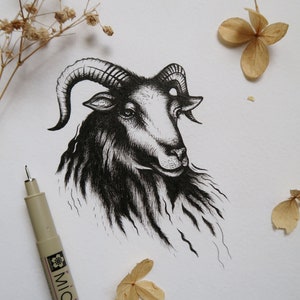 Pen and Ink "Live Deliciously" Fine Art Print