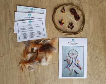 Dreamcatcher Craft Kit for adults || Eco and Wellbeing|| Craft Box || DIY