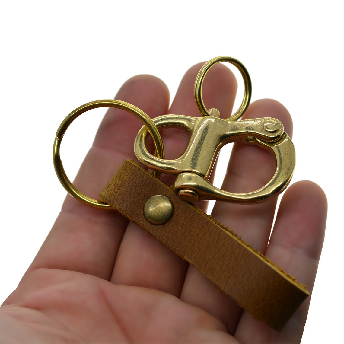 Solid brass sweden snap carabiner hook nautical shackle hook Etsy