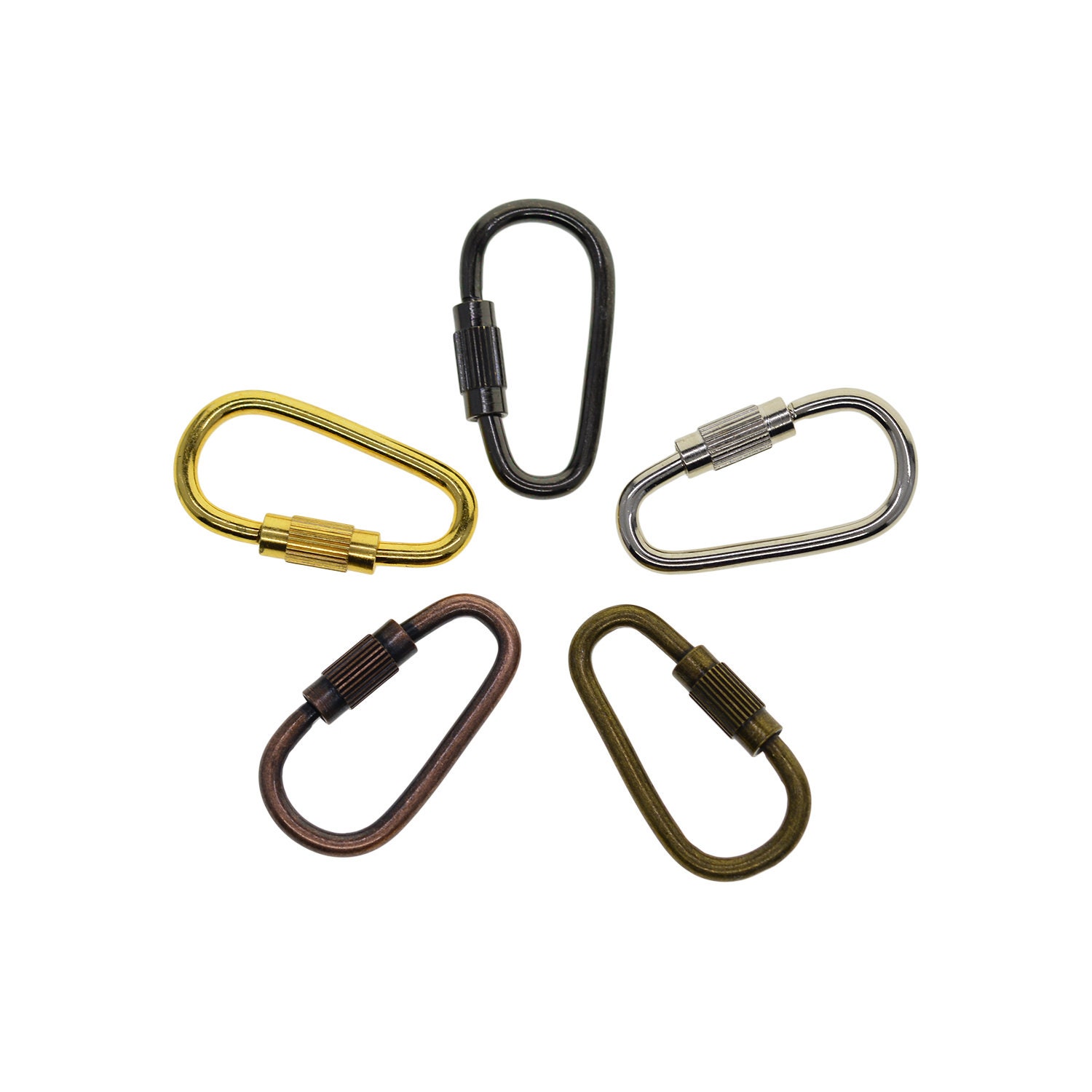 Mini Locking Carabiner Keychain edu.svet.gob.gt