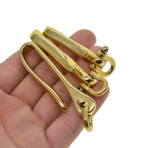 Brass Keychain Hook -  Canada