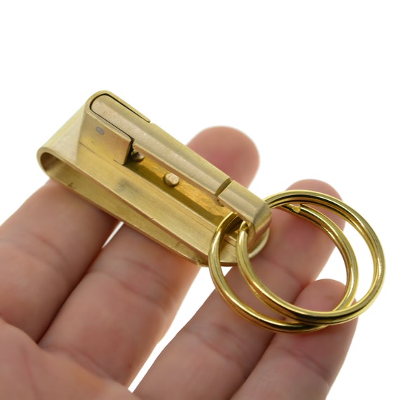 Titanium Key Ring 32mm - 5 Pack Ti Split Ring 1 1/4 EDC Matte Finish USA  SELLER