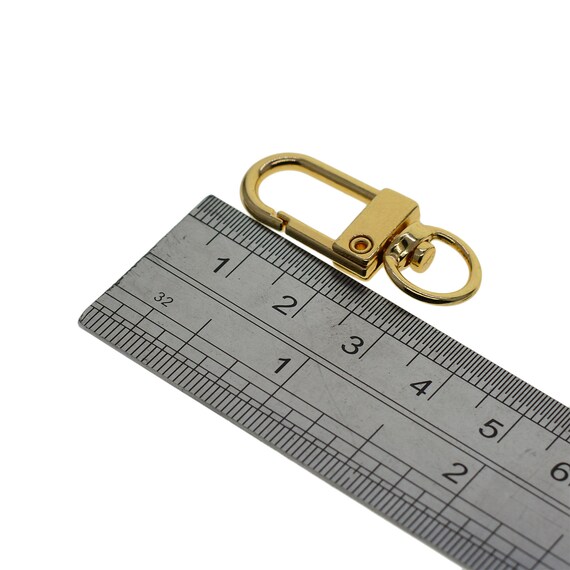 Swivel Trigger Snap Hooks Keychain Key Ring 33mm key ring key chain clasp DIY making accessory supplies Silver and Gold