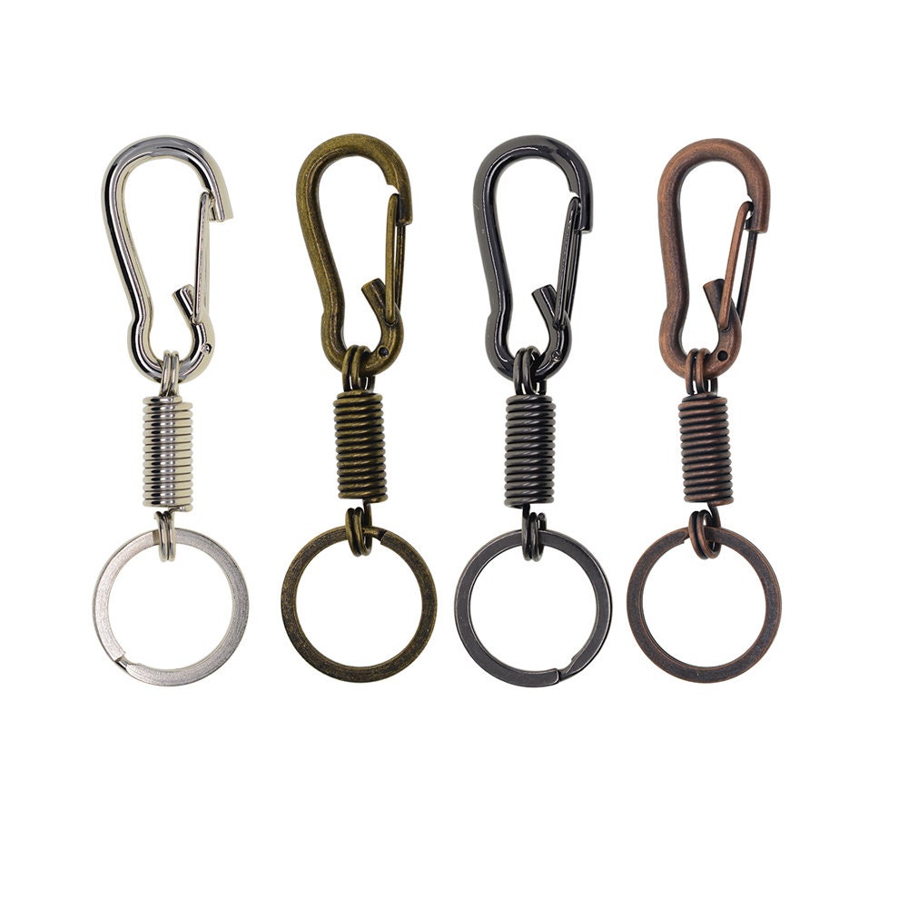 New Creativity Colorful Handmade Keychain Climbing Hook Key Ring Carabiner  Key Chains Men's Gifts For Car