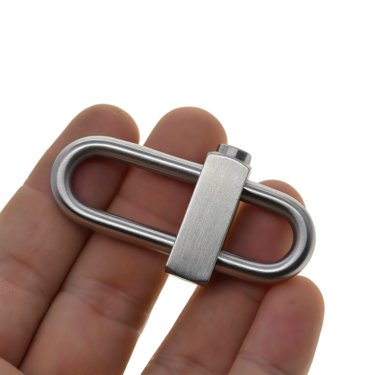 3 Pcs Carabiner Keychain Titanium Clasp Small Carabiner Clip Snap Hook  Spring Lock Heavy Duty Gate Clips -  Norway