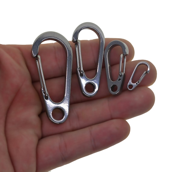 Assorted Sizes Strong Fine Solid 304stainless Steel Spring Snap