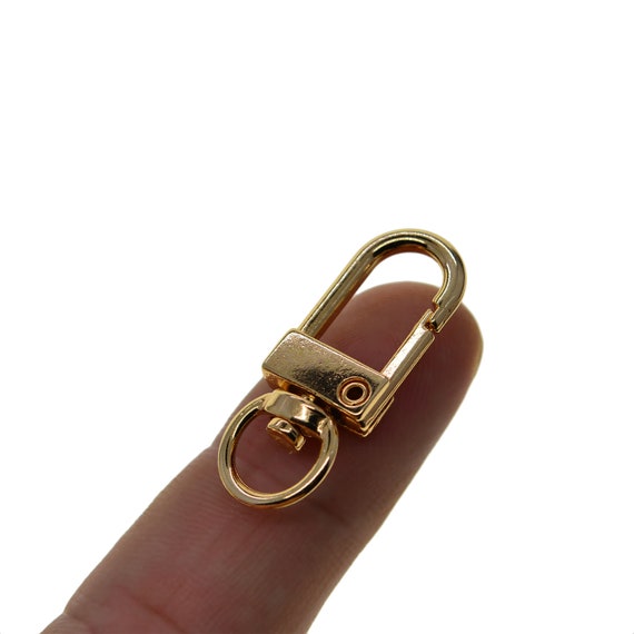 DIY Crafts Round Swivel Snap Hooks Key Rings Chain Jump Rings Mini
