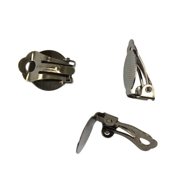 Bronze Disc Earrings Etsy