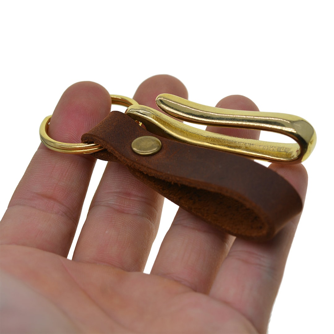 Handmade Solid Brass Japanese Fish Hook U Hook Belt Clasp Etsy