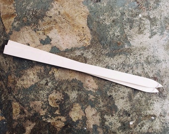 Weaving shed stick handcrafted from birch ply wood. For use with our weaving looms