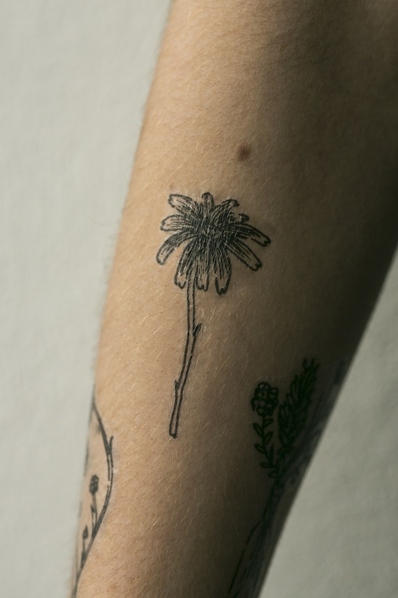 Tatouage éphémère Marguerite