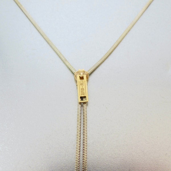 Zipper Necklace Etsy