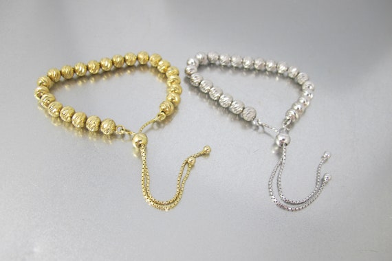 Milor Italy Sterling Bead Bracelets. Set of Two M… - image 6