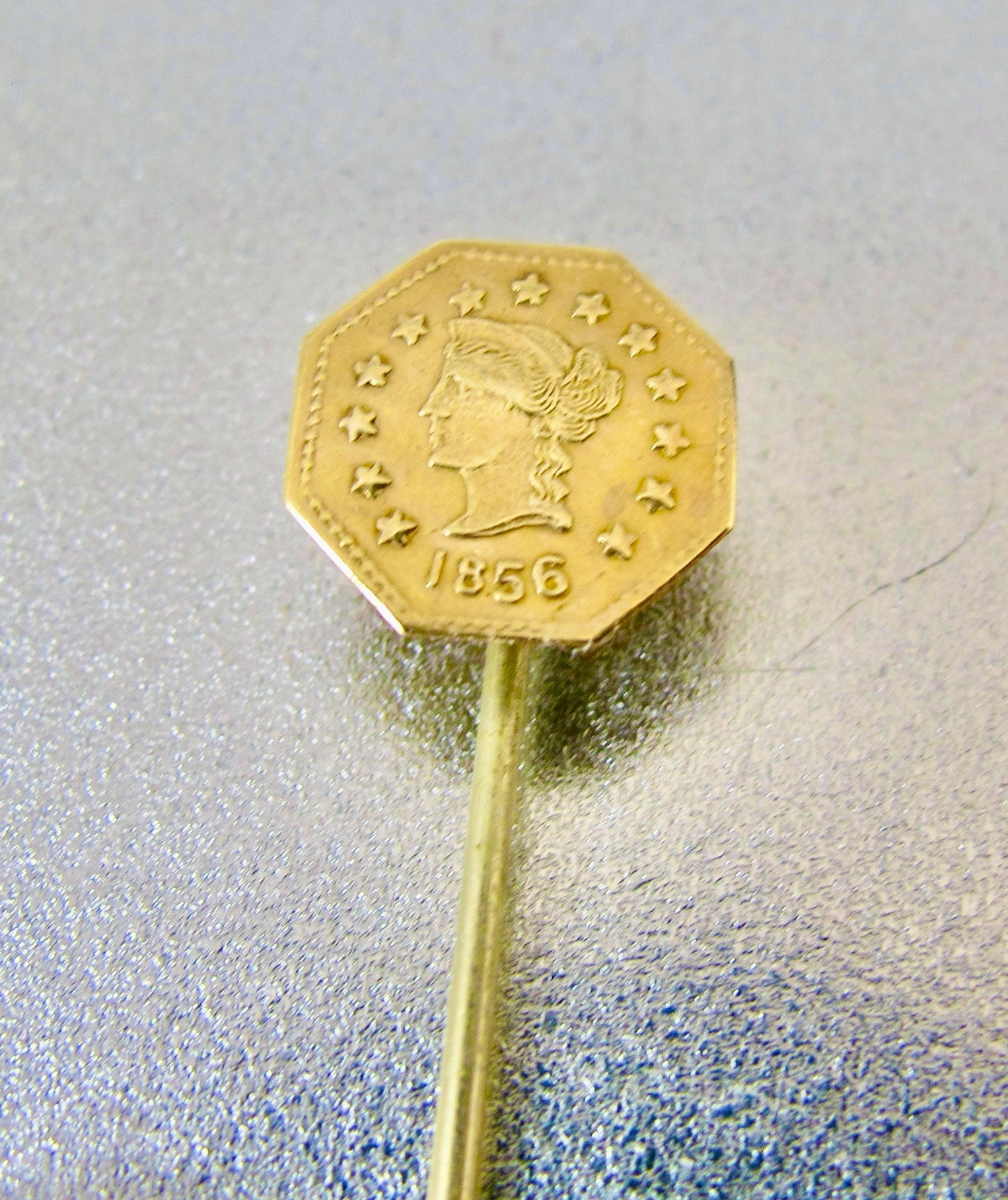 California Gold Pin California Gold Pin