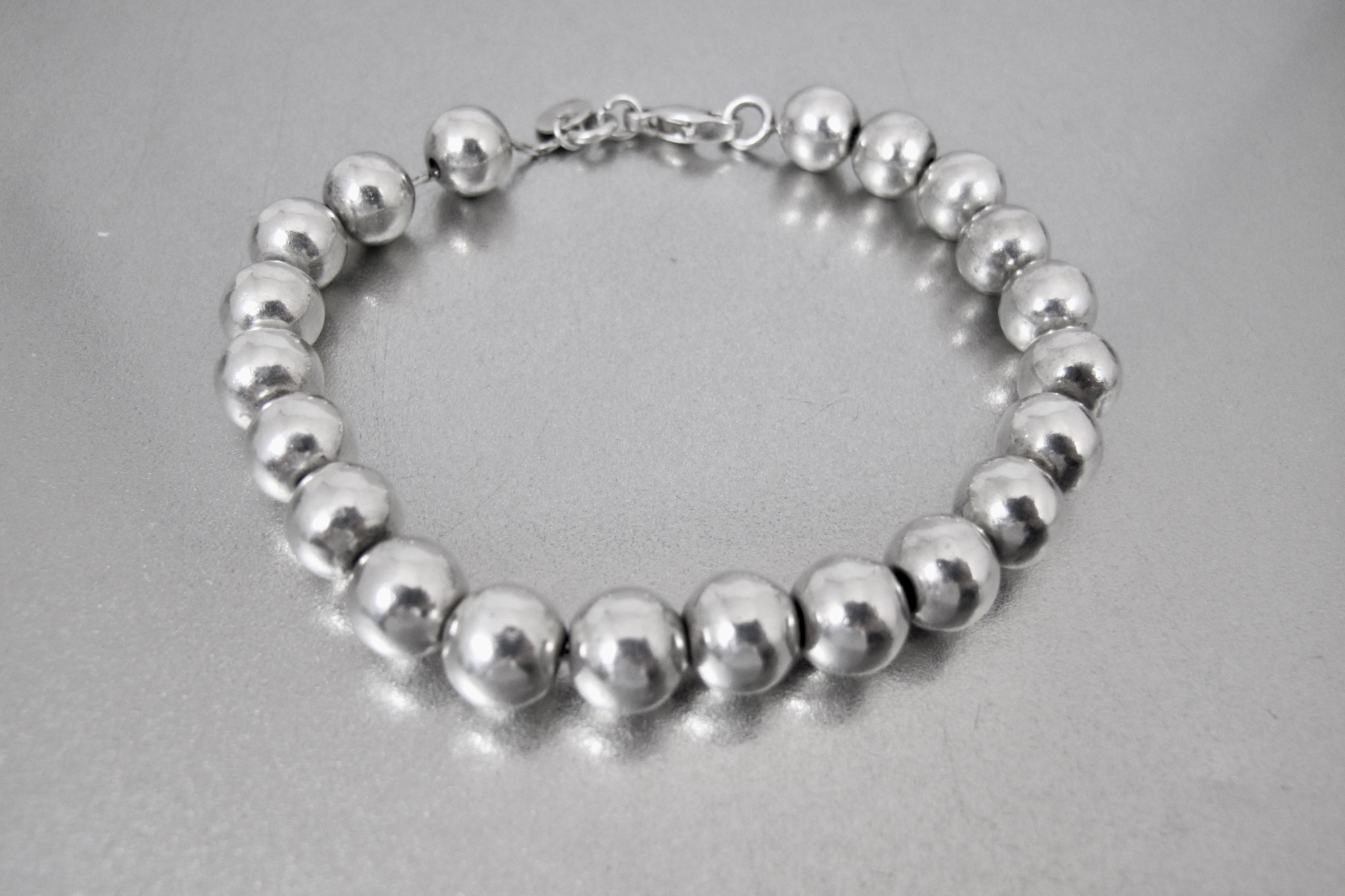 Tiffany Sterling Ball Bead Bracelet 