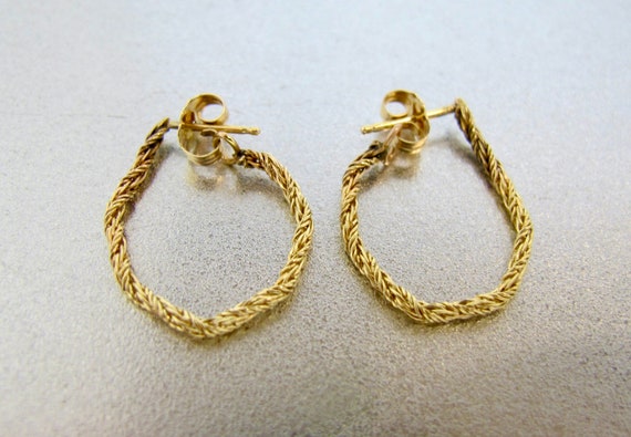 Bryant Gems - Flexible Endless Hoop Earrings In 14Kt Gold