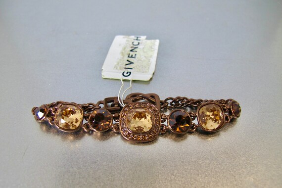 Givenchy Bracelet. Givenchy Gunmetal Copper Bronz… - image 6