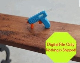 STL, OBJ, File ONLY  Dollhouse Miniature Glue Gn, Crafts, Craft Room, Supplies, Arts, 1:12 scale, 3D Print,