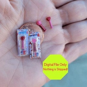 STL File ONLY Puppenhaus Miniatur Spielzeug, 1:12, 3D Druck, Spielzeug, Kaufladen, Kinder, Spielen, Kaufladen, Candy Store, Valentine, Herz,