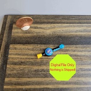 STL, OBJ, File ONLY  Dollhouse Miniature 3D Printable Toy items, 1:12, Twist it, Pull it, Bop it, Kids room, toy box, Sizeable, Printable