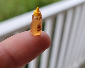 STL, OBJ, File ONLY  Dollhouse Miniature Honey Bear, Groceries, Kitchen, Store, Food, 1:12 scale, 3D Print,