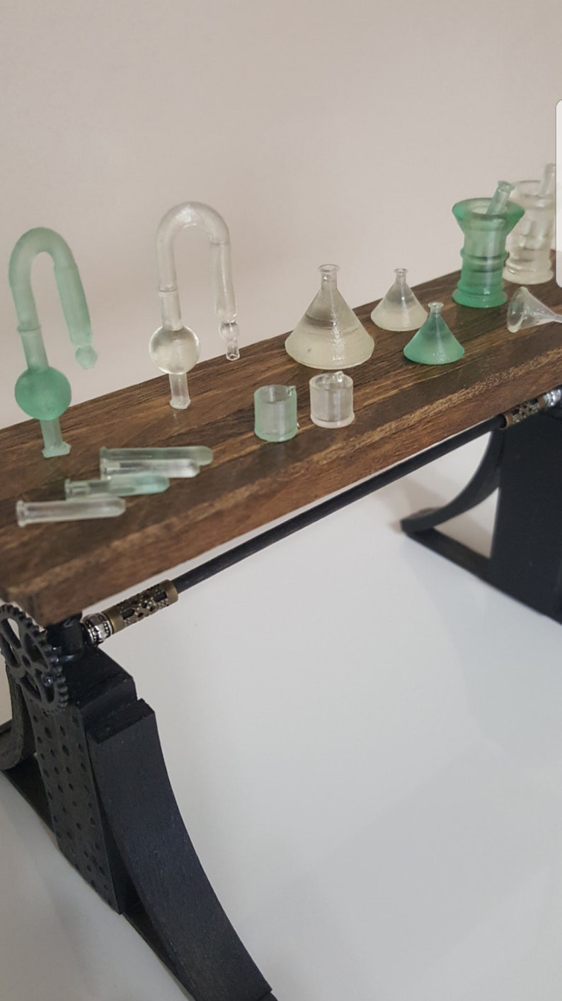 STL OBJ File ONLY Dollhouse Miniature Chemistry Set 112 Etsy