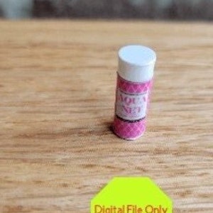 STL, File ONLY  for Doll house miniature Hair Spray 3D Printer, All Scales, Bathroom, Restroom, Powder room, Make it, Beauty, Salon