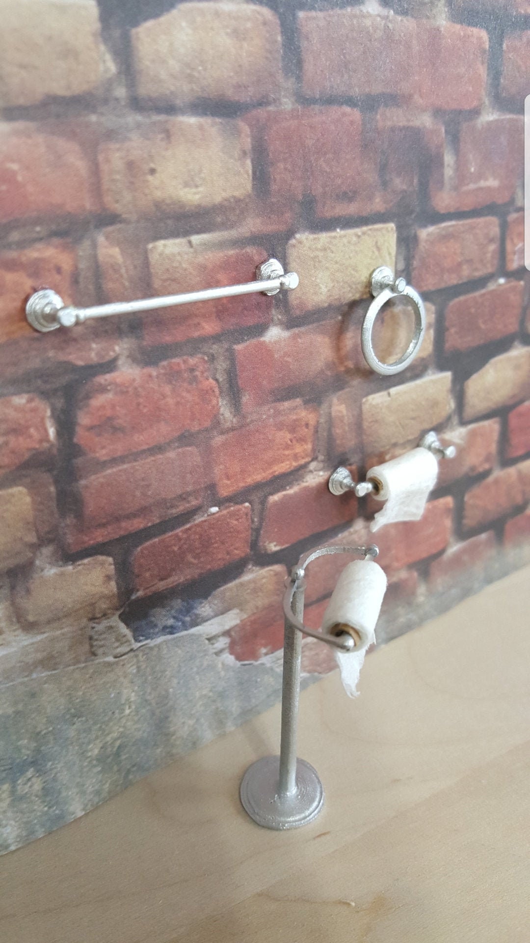 STL OBJ File ONLY Dollhouse Miniature Bathroom Accessories Etsy