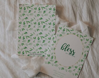 Anuncio de mudanza de jengibre, nuevo hogar, nueva dirección, nuestra nueva dirección, anuncio de mudanza impreso, mudanza digital, doble cara, 5x7, hojas