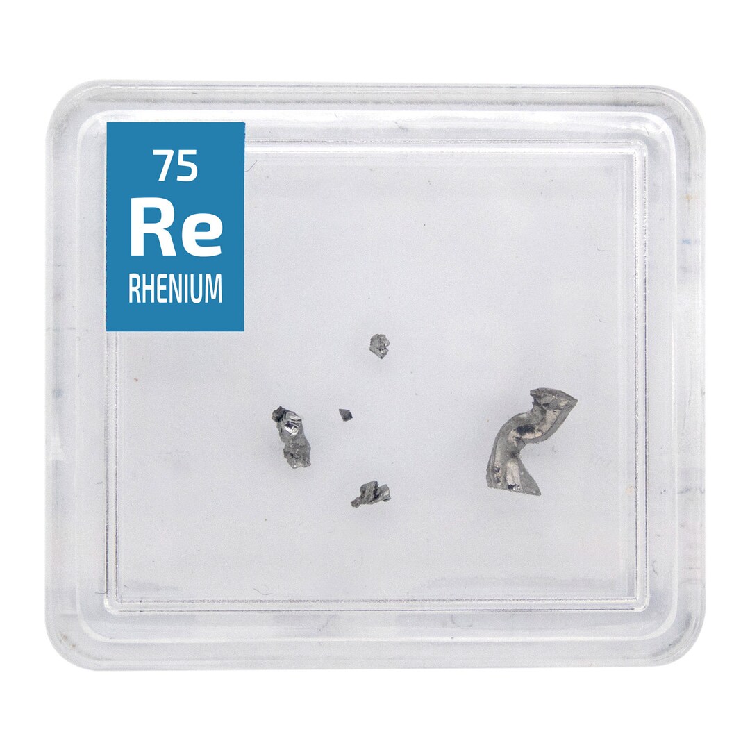 The Periodic Element Guys Presents 99.99% 0.2 Grams Pure Rhenium ...
