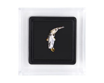 Sparks Exclusive Precious Metal Collectables "Kingfisher" Palladium Gold Silver