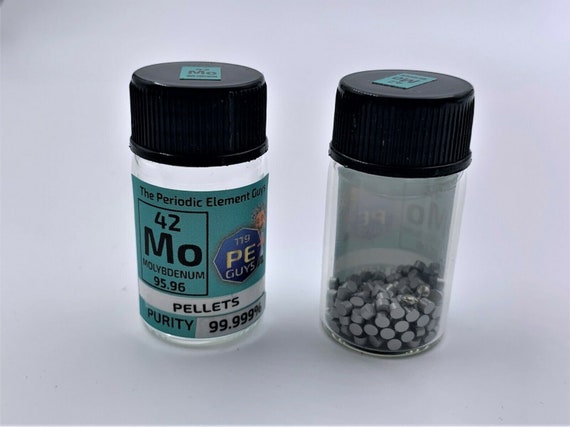 Tantalum Metal Pellets 10 Grams 99.99/% element sample in PEGUYS Element Bottle