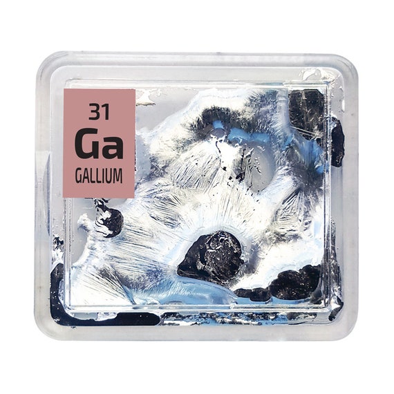 Natural Gallium 99.99 Element Ga Pure in Periodic Element Etsy
