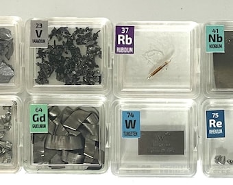 Beryllium Silicon vanadium Ruthenium Gadolinium Rhenium Platinum +++ in Periodic Element Tiles