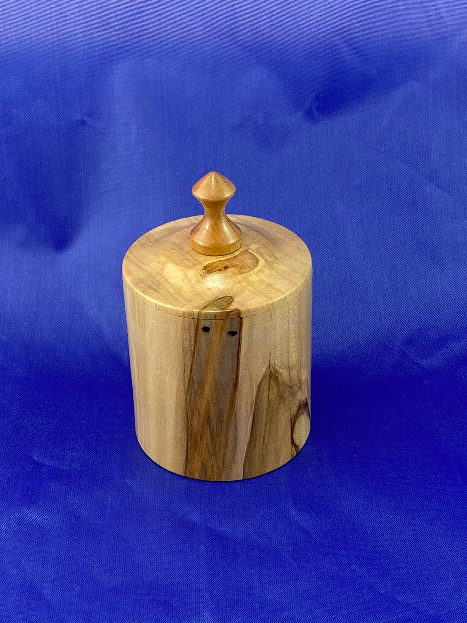 Decorative lathe turned wooden box. Etsy