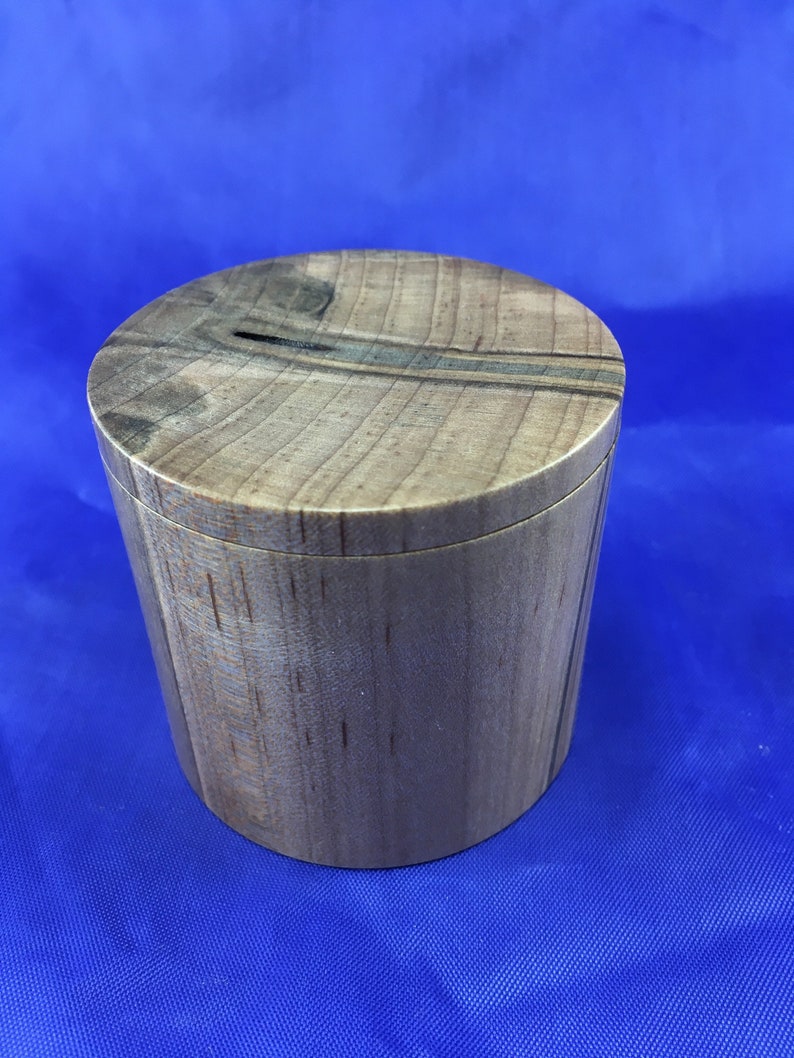 Decorative Lathe Turned Wooden Box. Etsy