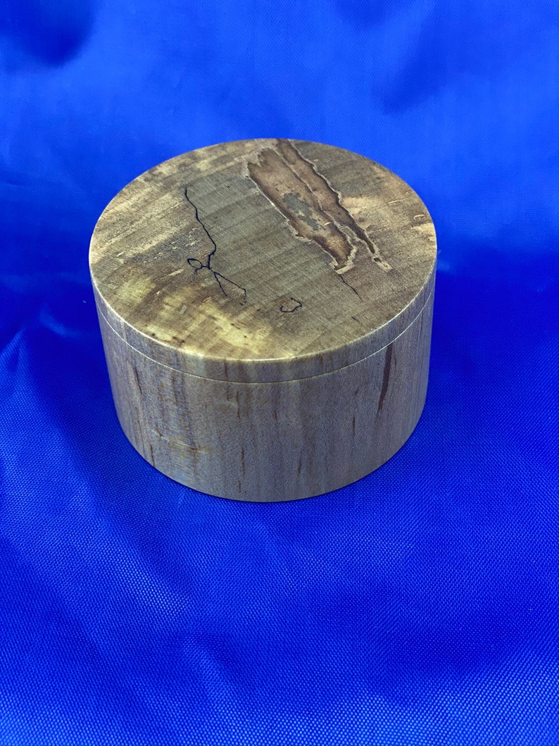 Decorative Lathe Turned Wooden Box. Etsy
