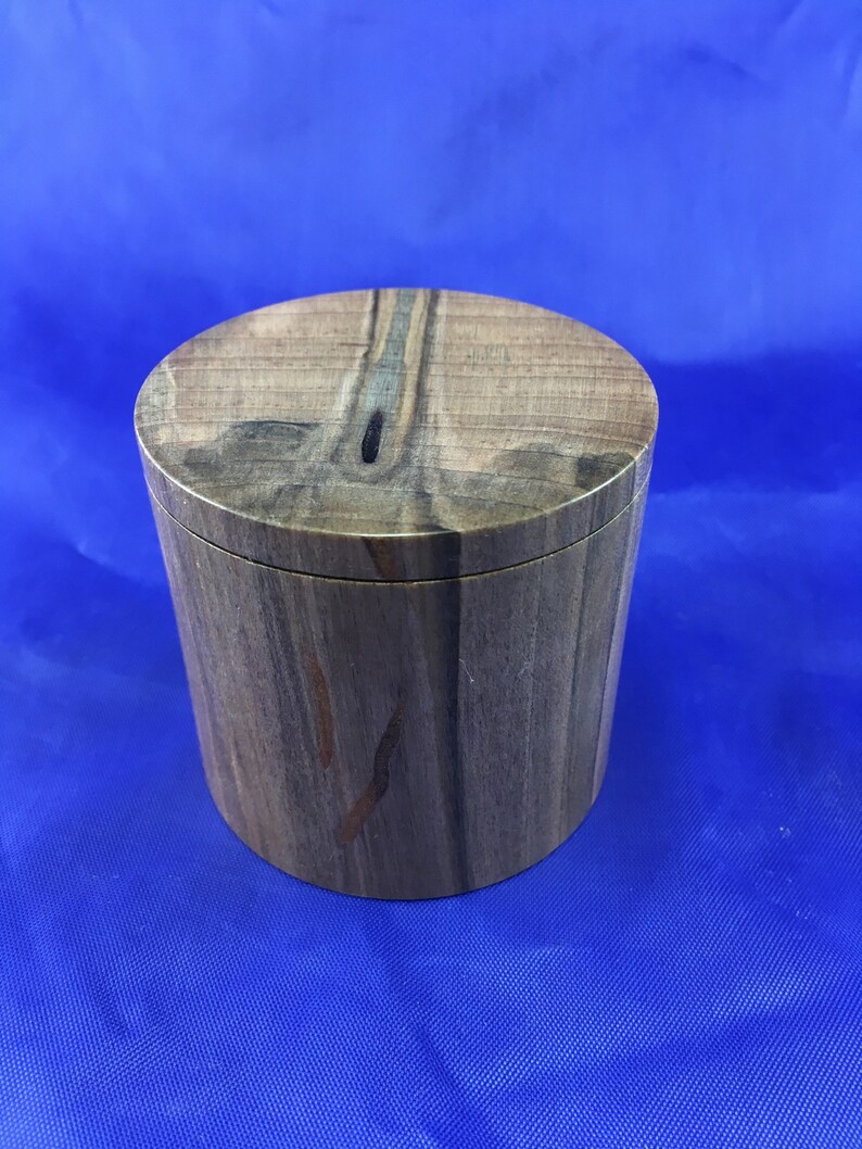 Decorative Lathe Turned Wooden Box. Etsy