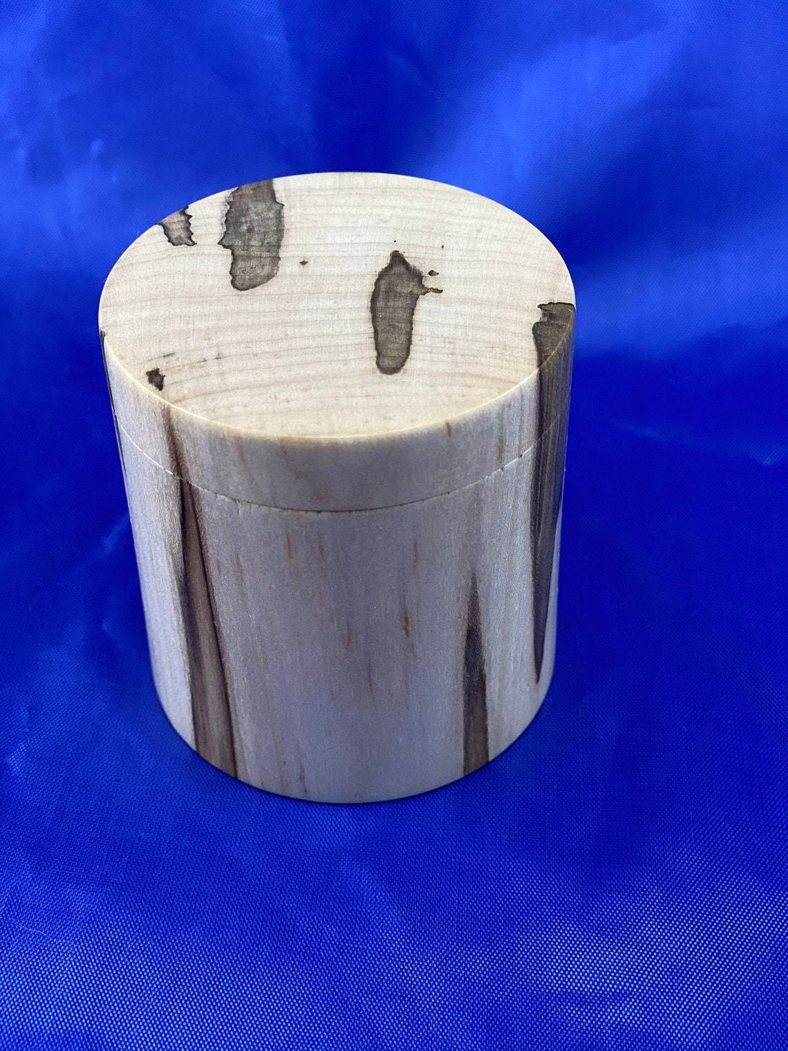 Decorative lathe turned wooden box. Etsy