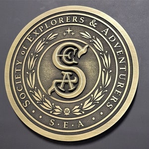 Society of Explorers & Adventurers plaque - S.E.A.