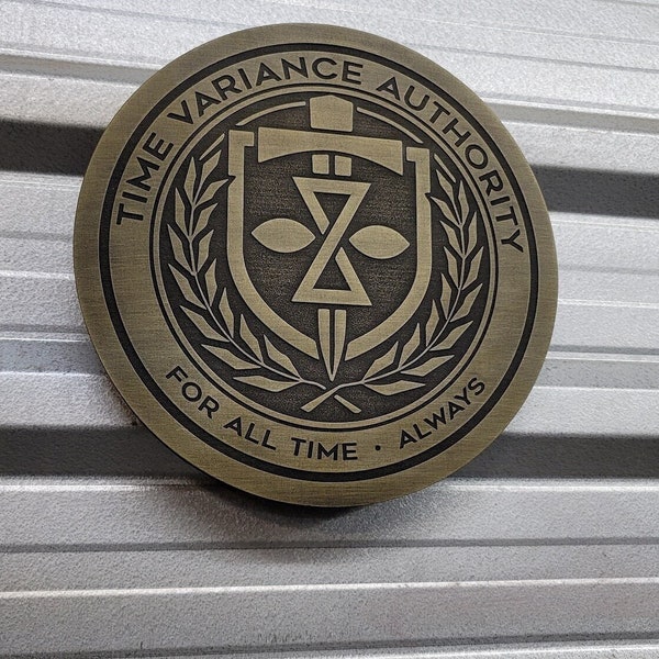 Loki Time Variance Authority plaque