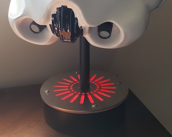 Helmet Display stand with LED lights