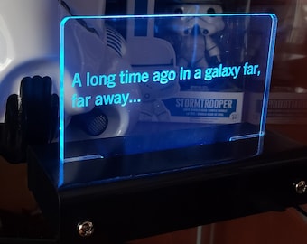 a long time ago LED prop Display