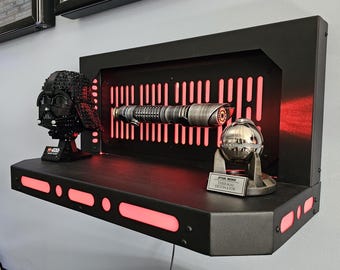 Collectible Display Stand with Customizable background