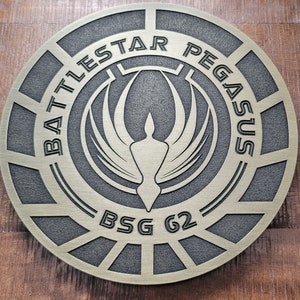 BSG Pegasus Bridge Plaque Sign - Etsy