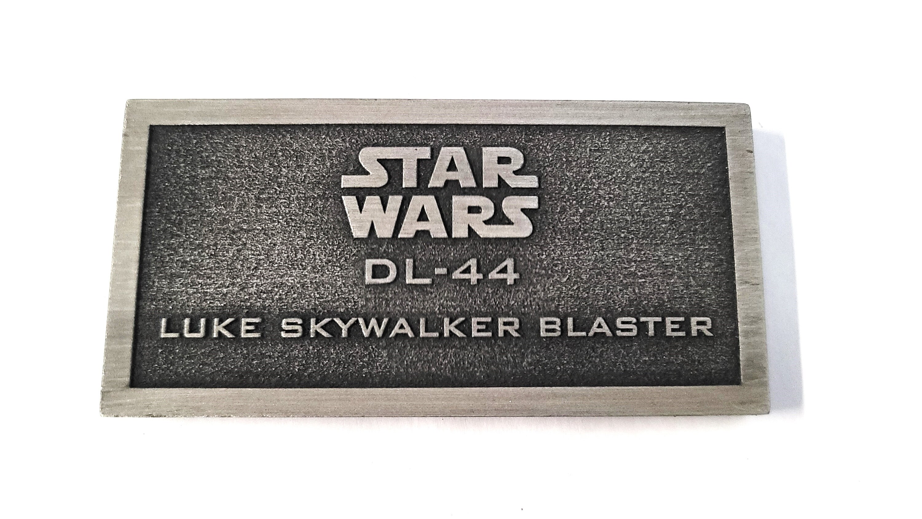 DL-44 Luke Skywalker Blaster Name Plate - Etsy